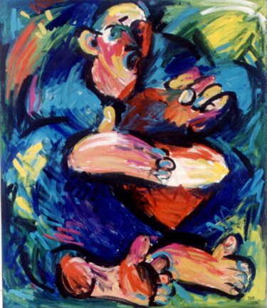 Öl auf Leinwand, 140x120, 1996. Euro 7.000,-