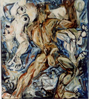 Öl auf Leinwand, Format 160*140, 1997, Euro 10.000,-