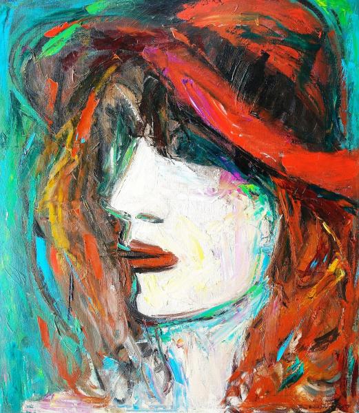Öl auf Leinwand, 90x70, 1998, Euro 3.000,-