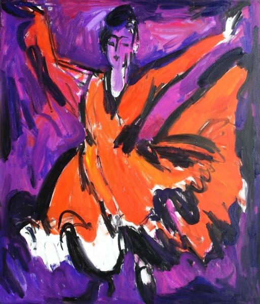 Öl auf Leinwand, 140x120, 1996, Euro 6.000,-