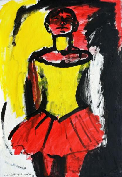 Öl auf Leinwand, 100x70, 1996, Euro 3.200,-